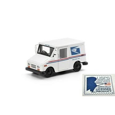 5" Die-cast Generic box USPS LLV Mail Delivery Truck